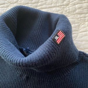Ralph Lauren Women’s Turtleneck L Navy